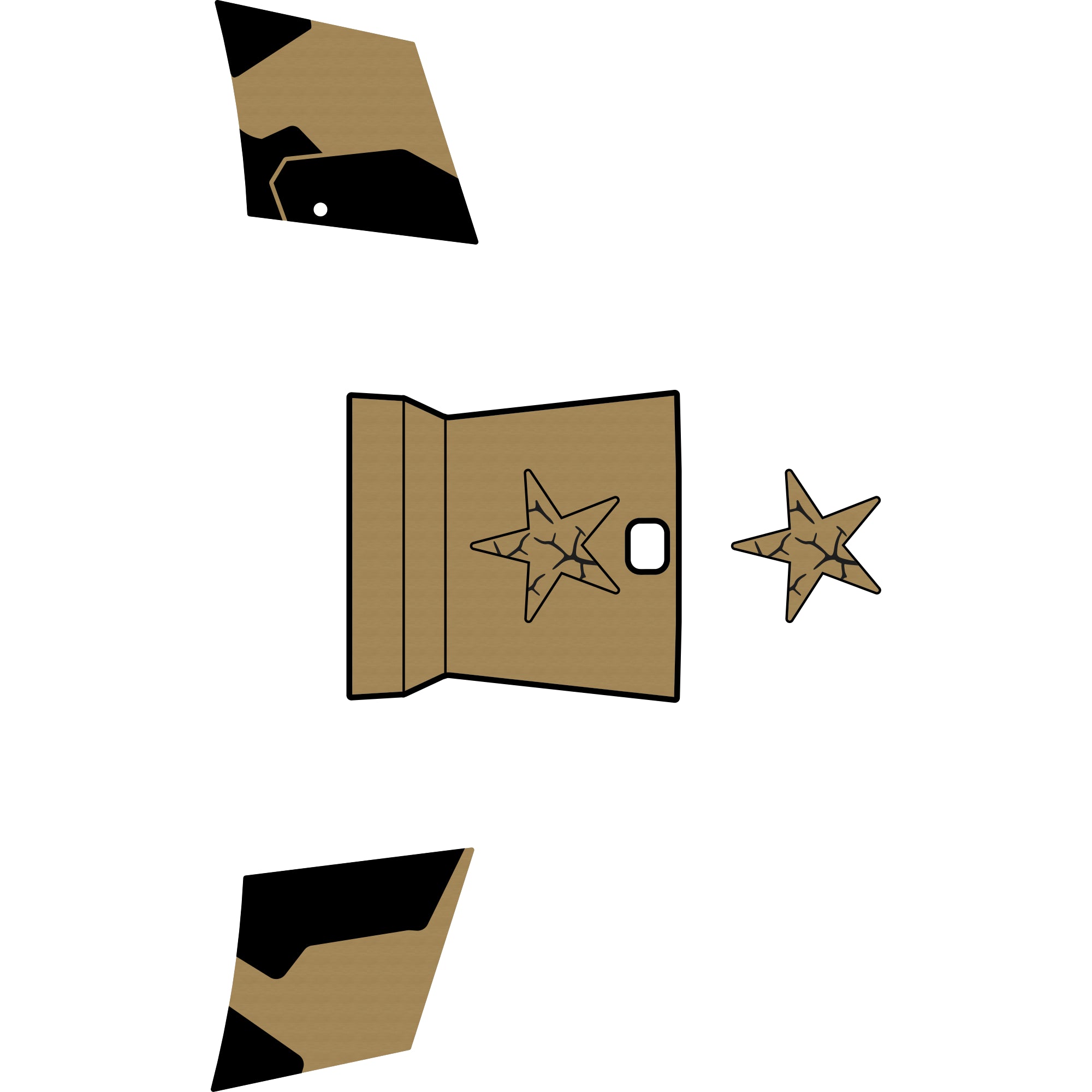 Polaris Xpedition - 2 & 4 Seat Hood Accessory - OEM