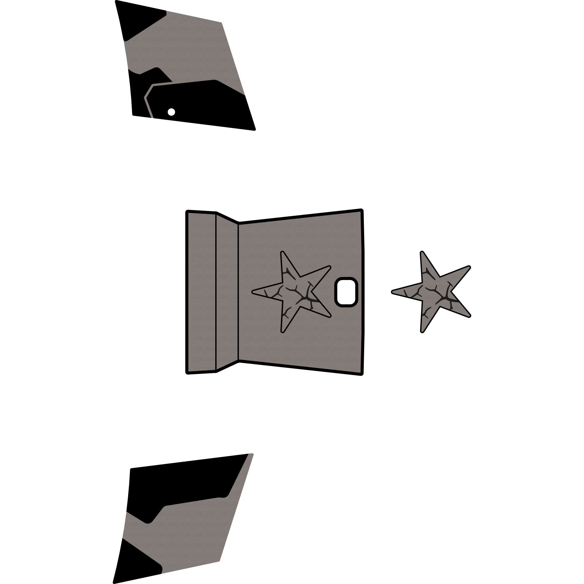 Polaris Xpedition - 2 & 4 Seat Hood Accessory - OEM