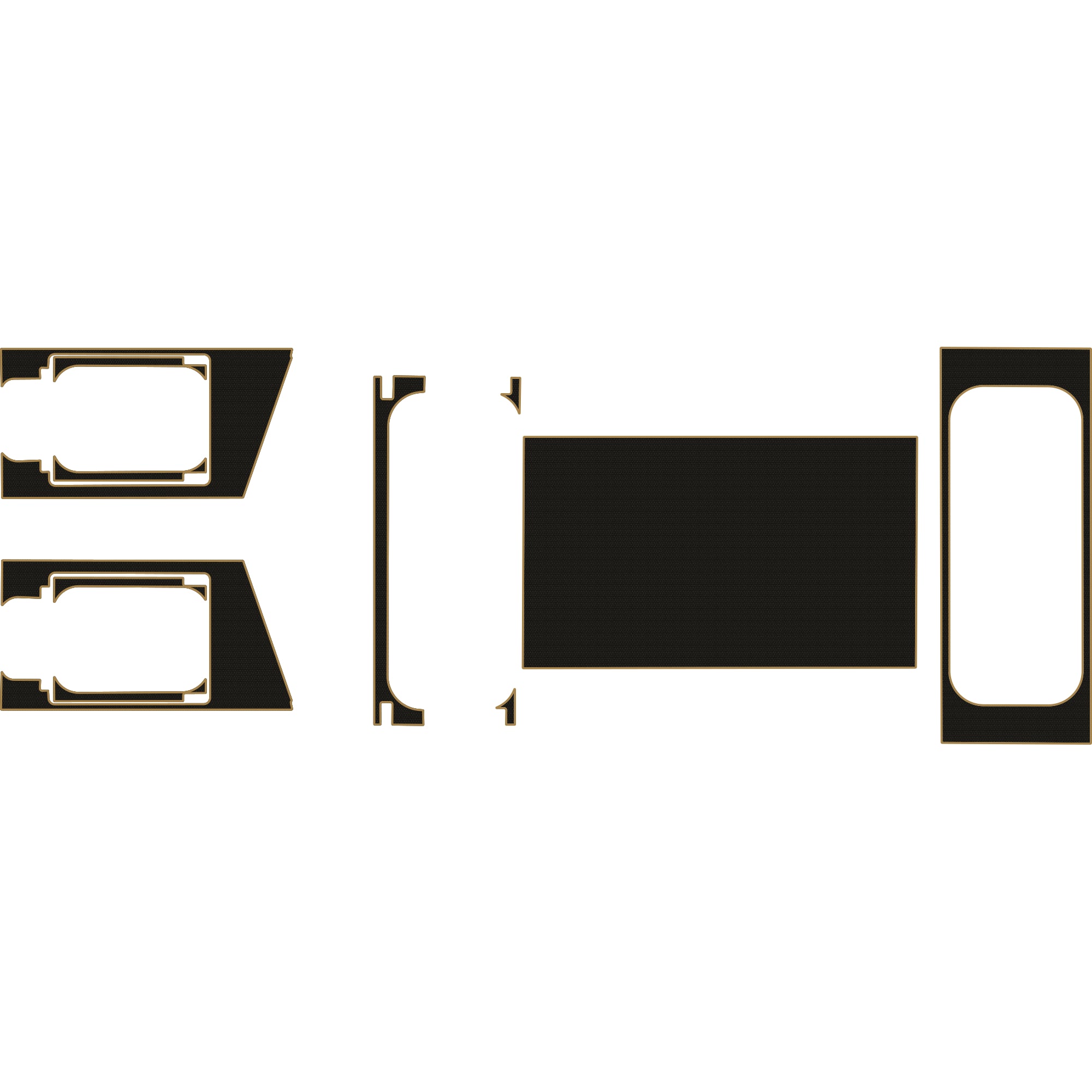 Polaris Ranger 1500 - 4 Seat Truck Cap Accessories - Kelly Fabworks