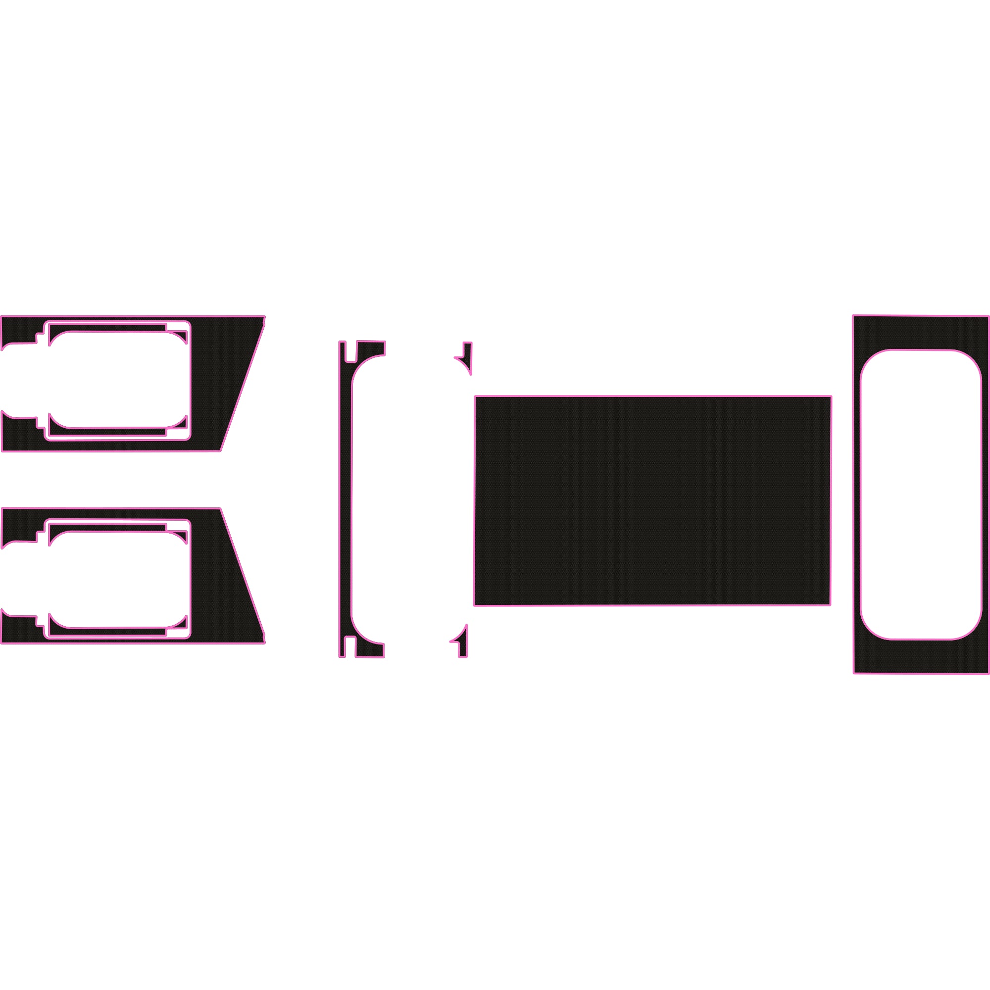 Polaris Ranger 1500 - 4 Seat Truck Cap Accessories - Kelly Fabworks