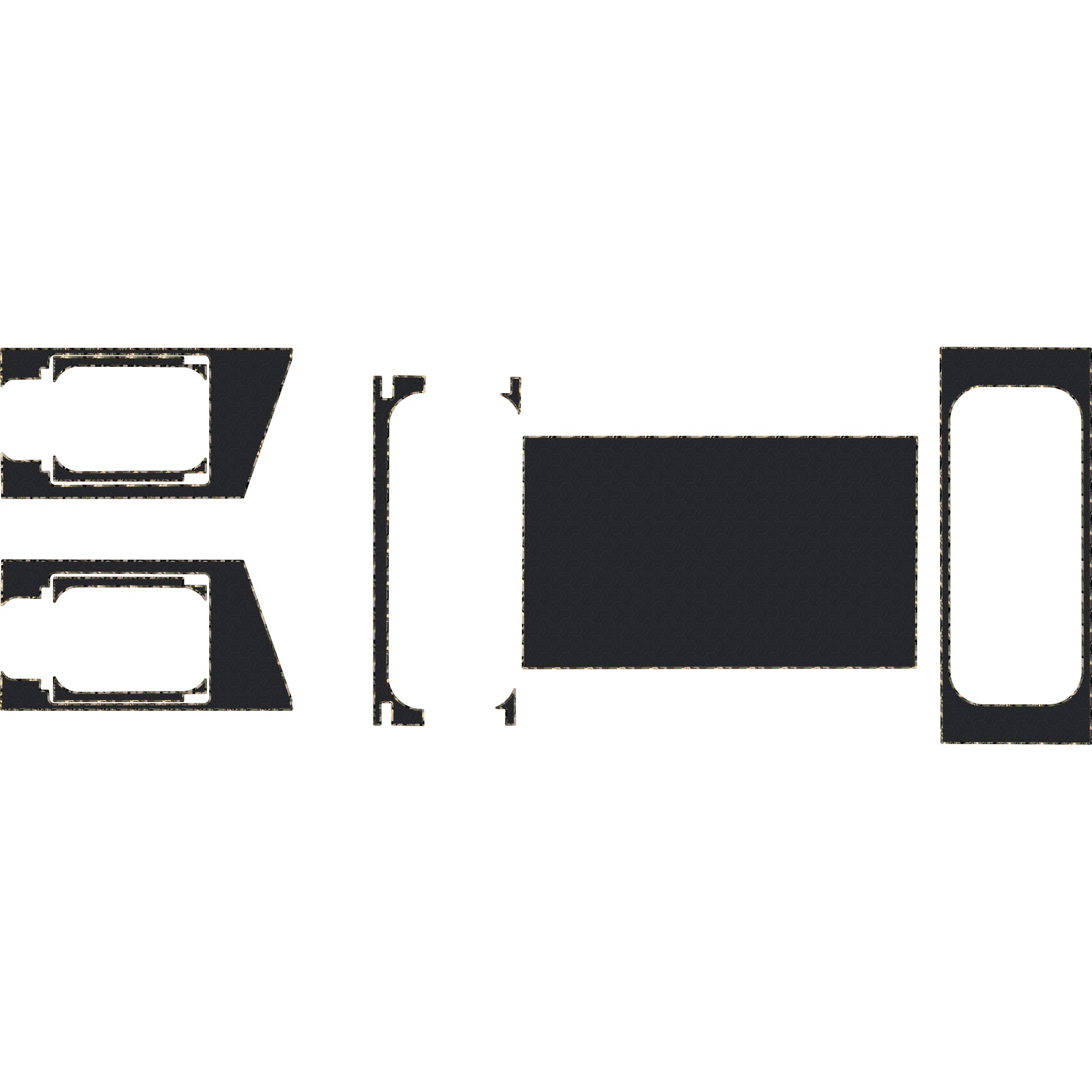 Polaris Ranger 1500 - 4 Seat Truck Cap Accessories - Kelly Fabworks