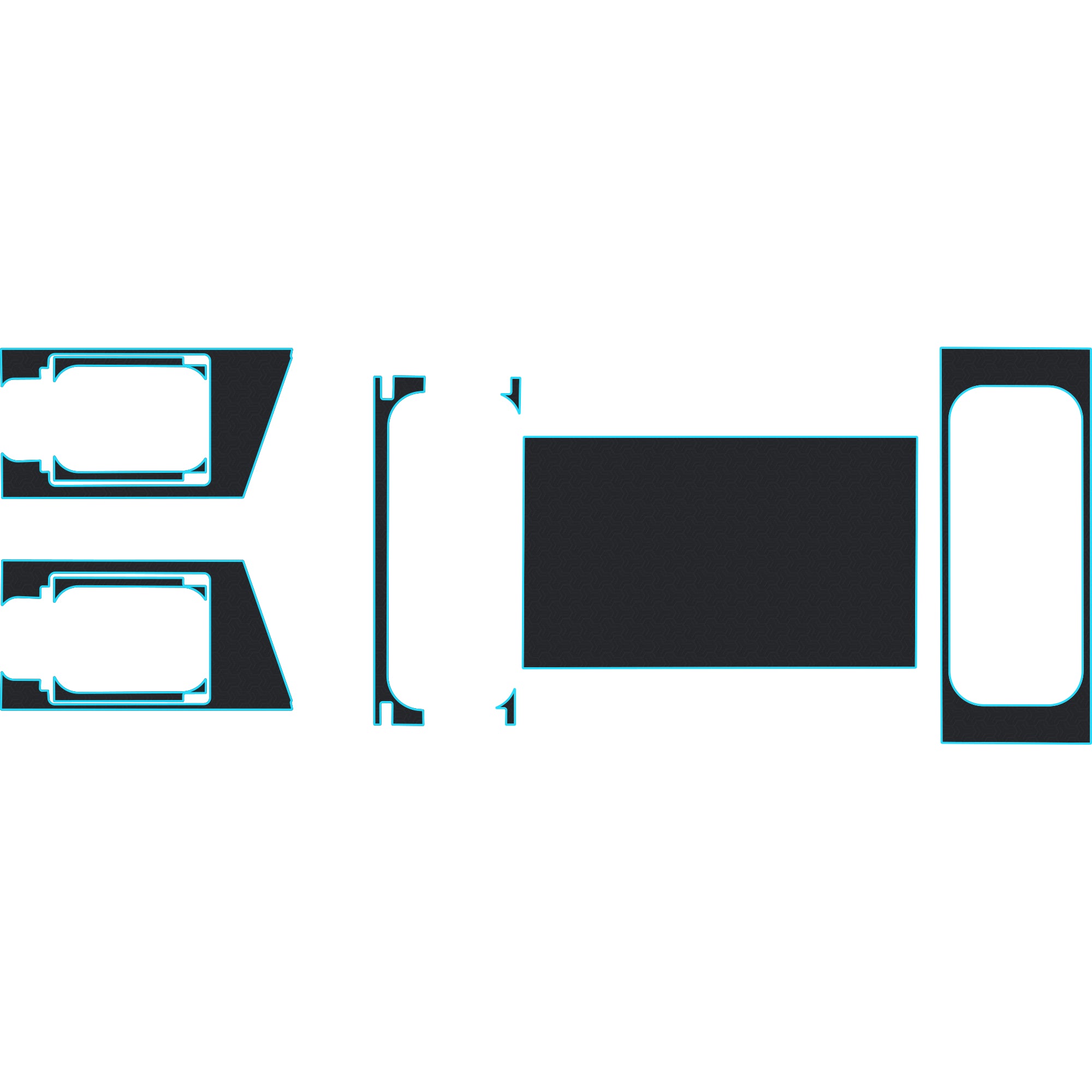 Polaris Ranger 1500 - 4 Seat Truck Cap Accessories - Kelly Fabworks