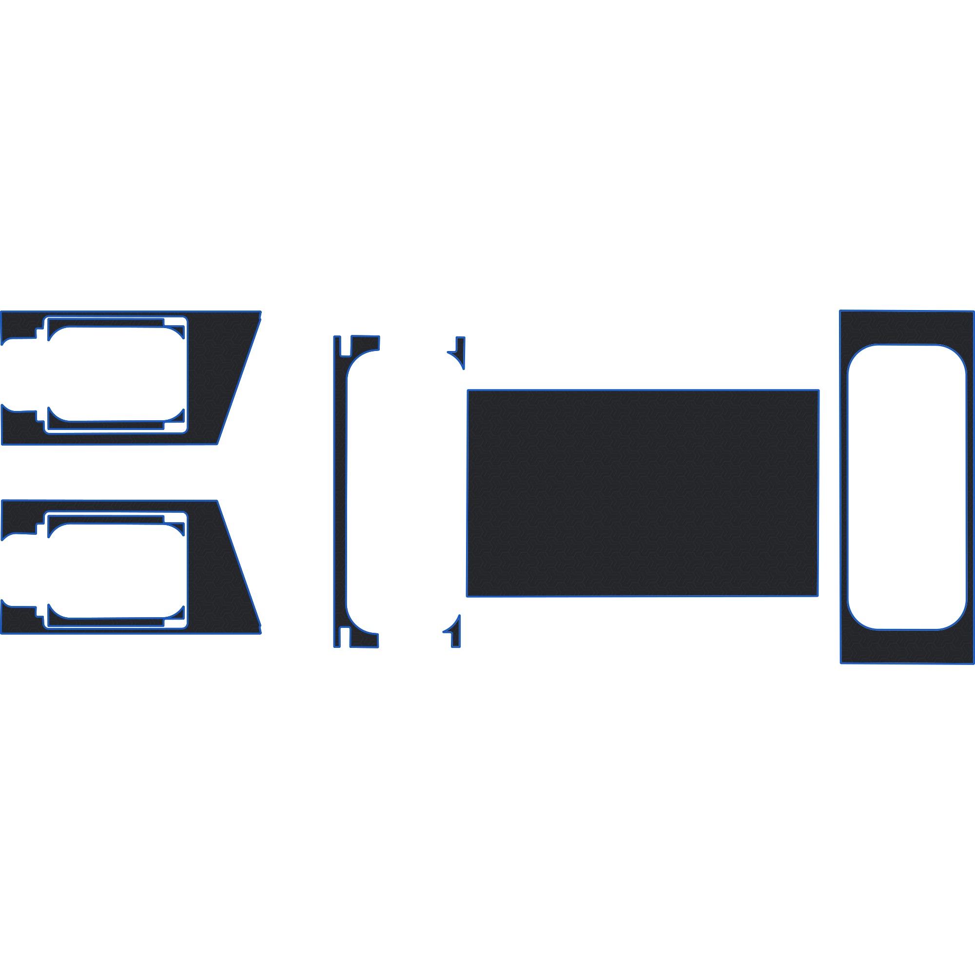 Polaris Ranger 1500 - 4 Seat Truck Cap Accessories - Kelly Fabworks