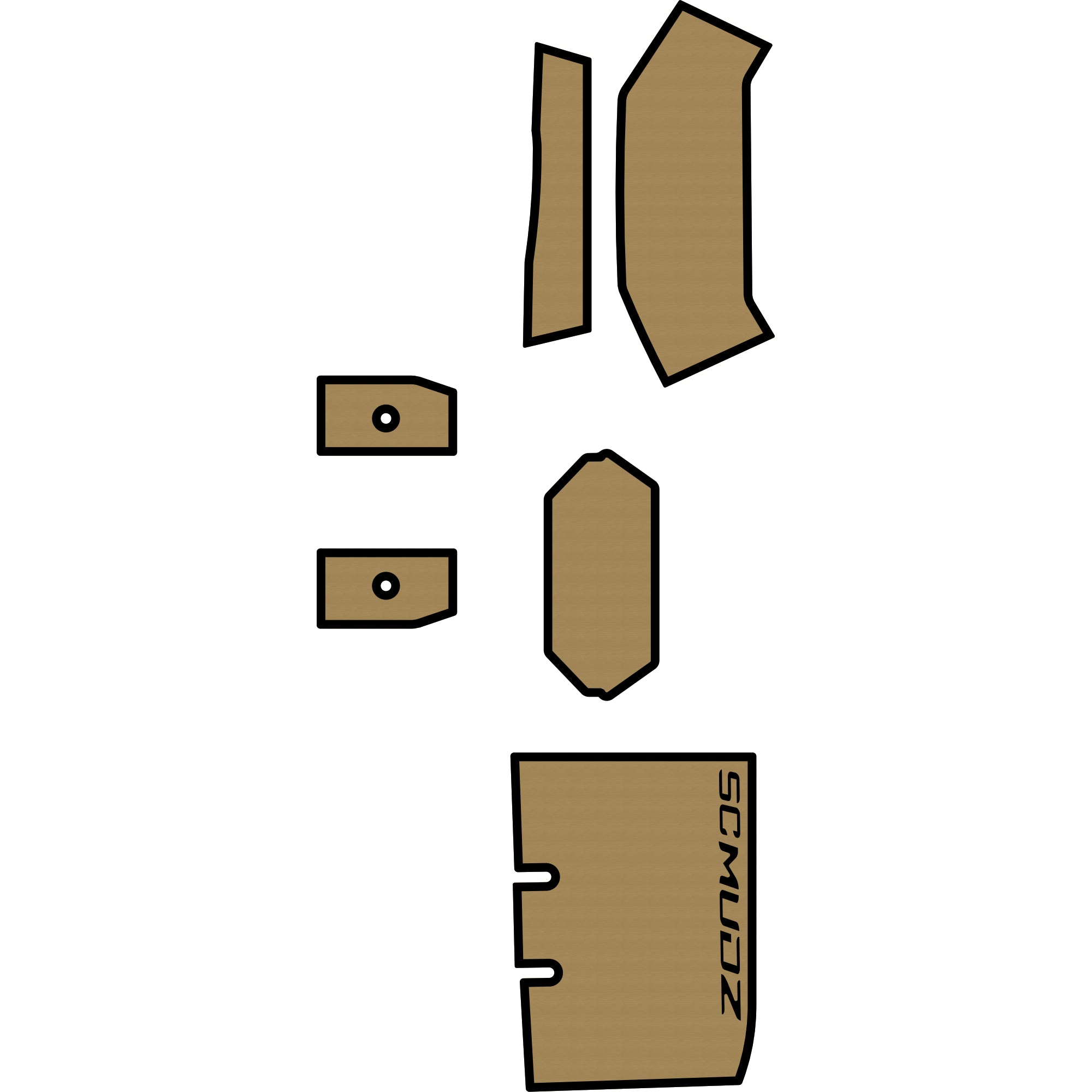 Polaris Ranger 1500 - 2 & 4 Seat Dash Pads - OEM