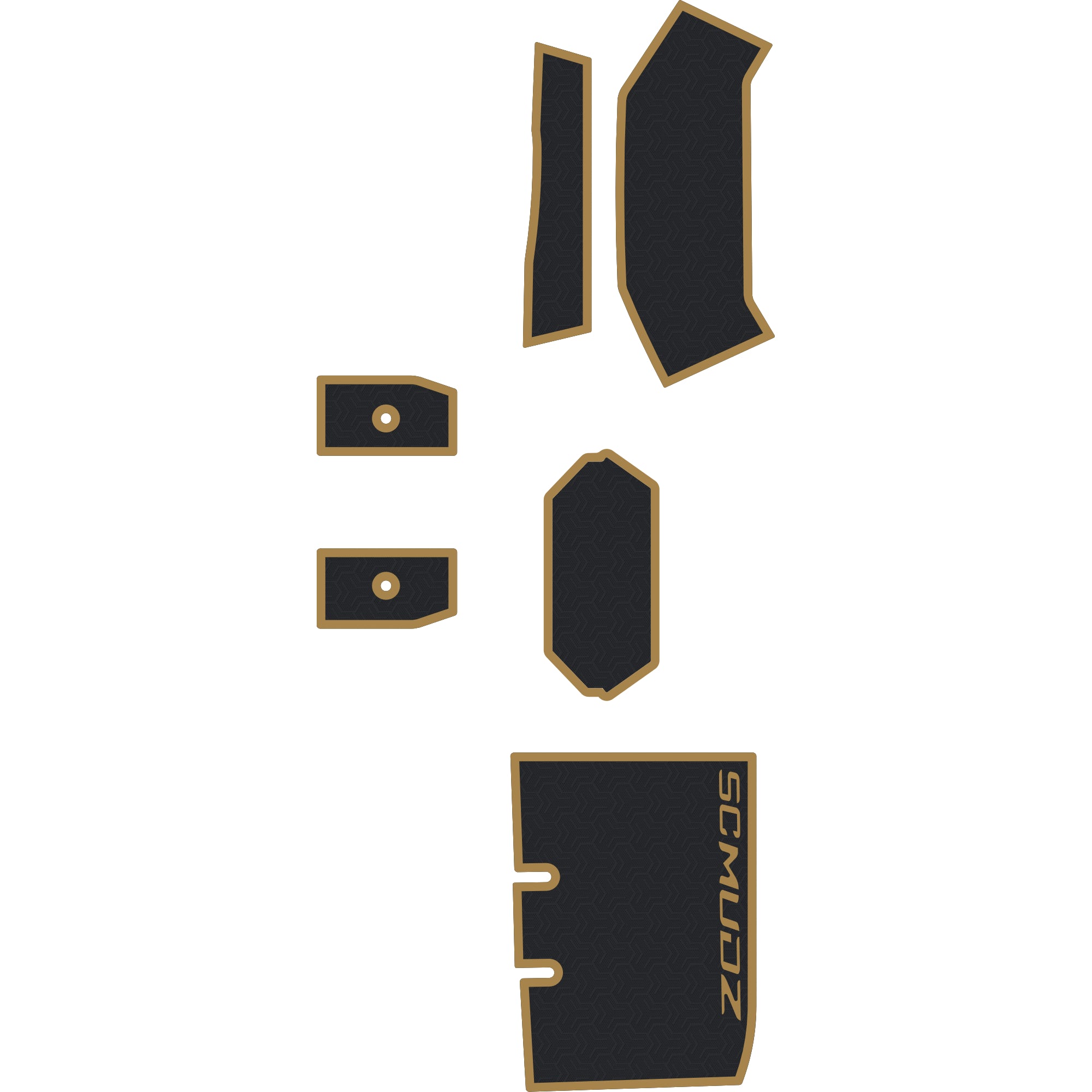 Polaris Ranger 1500 - 2 & 4 Seat Dash Pads - OEM