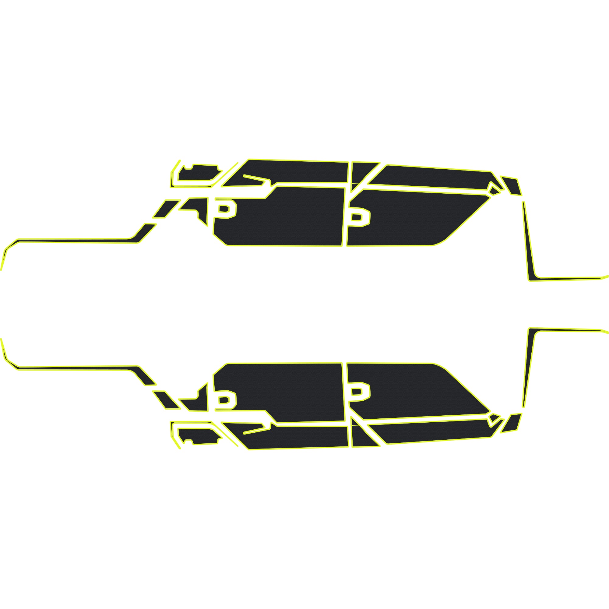 Polaris Ranger 1500 - 4 Seat Exterior Door Kit - OEM