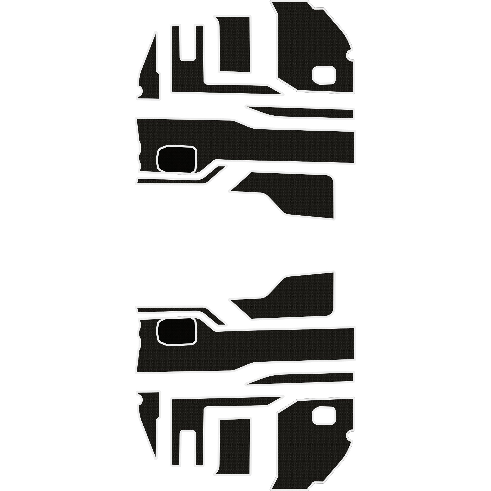 Polaris Ranger 1500 - 2 Seat Interior Door Liners - OEM