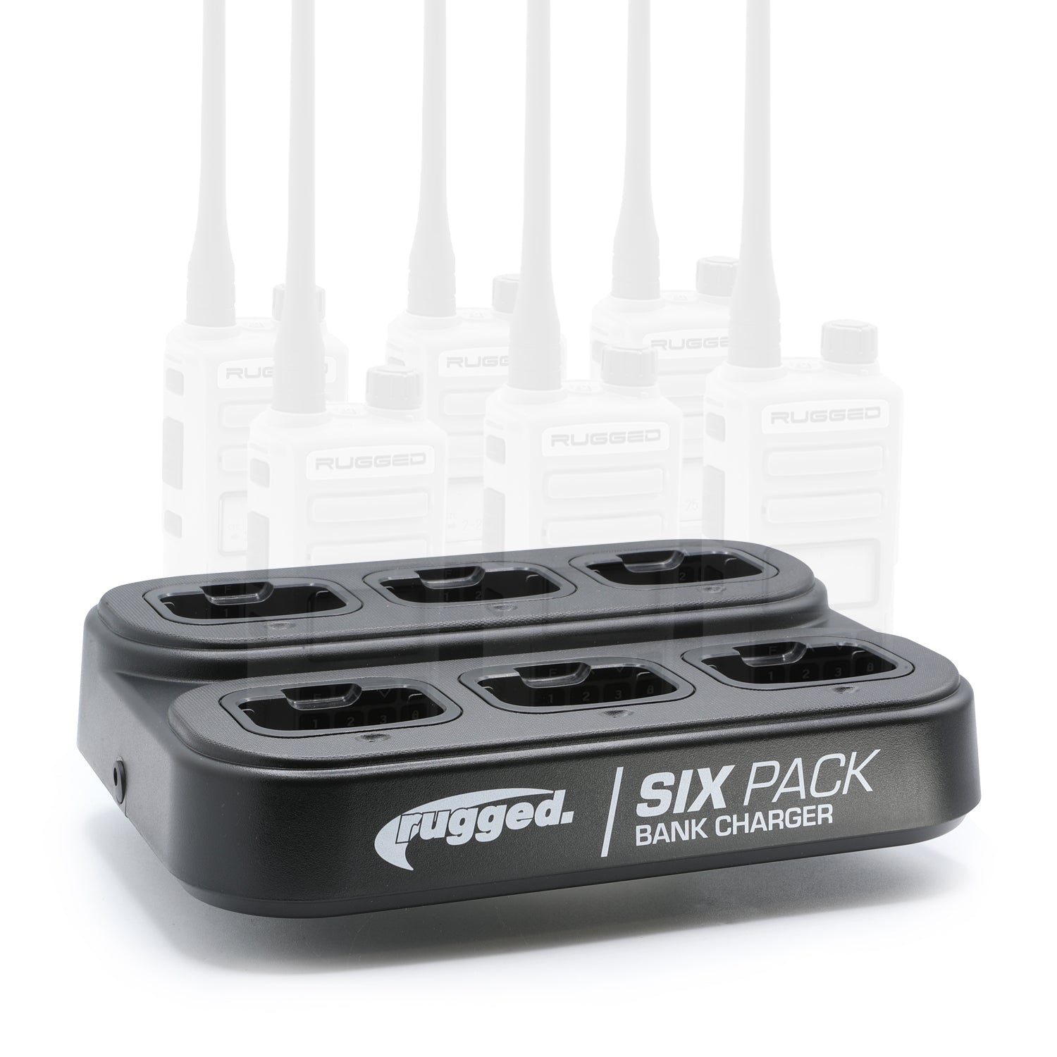 6-Pack Bank Charger for Handheld Radios