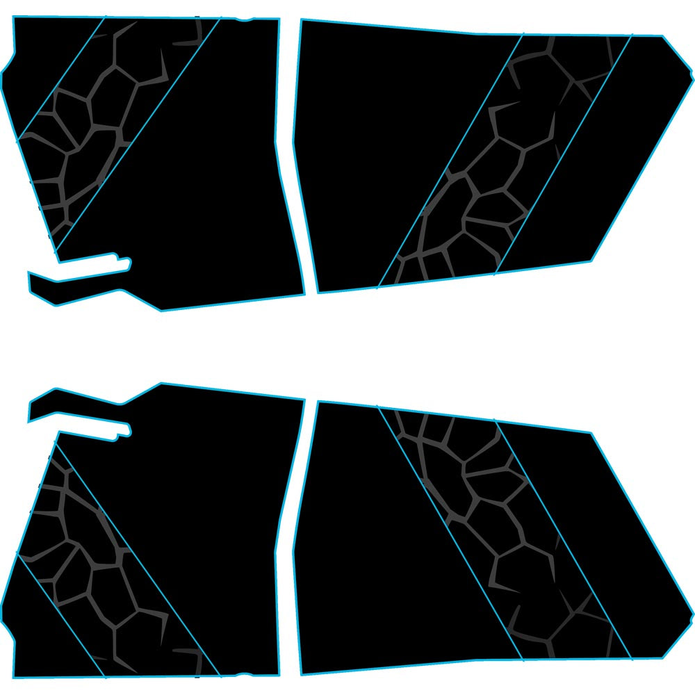 Polaris RZR Pro R - 4 Seat Door Liners - TMW