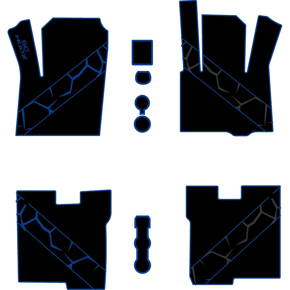 2022-2026 Polaris RZR Pro R - 4 Seat Floor Mats - OEM