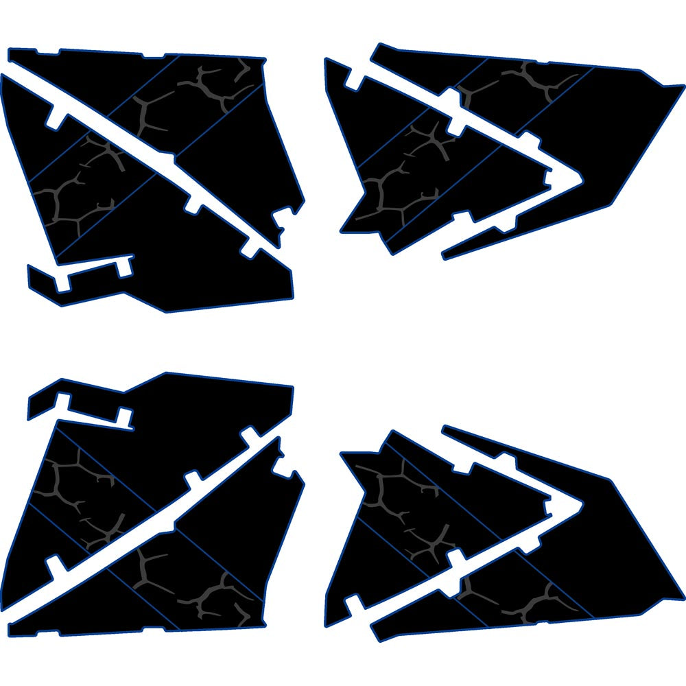 Polaris RZR Pro R - 4 Seat Door Liners - OEM