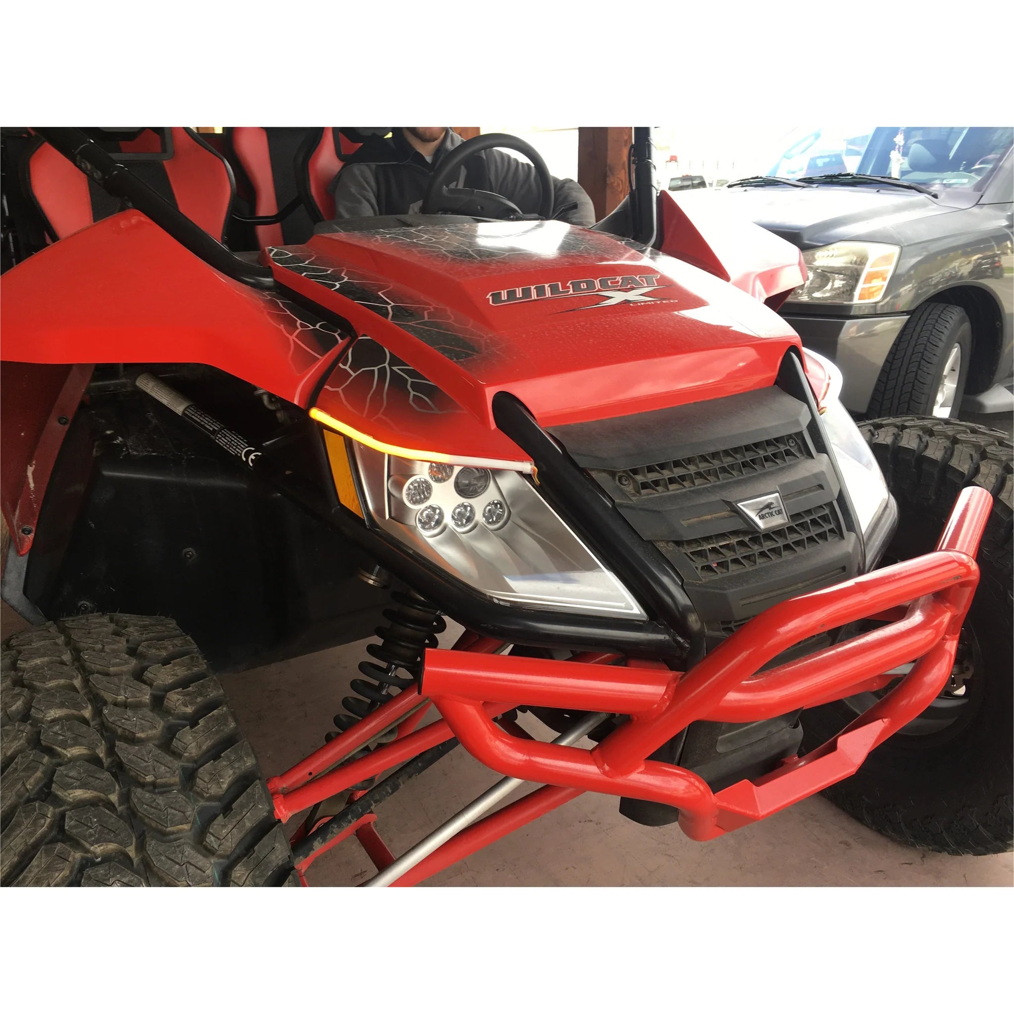 Arctic Cat Wildcat 1000 Integrated Street Legal Kit with Sequential Switchback (DRL) Front Turn Signals (TSK-1916)