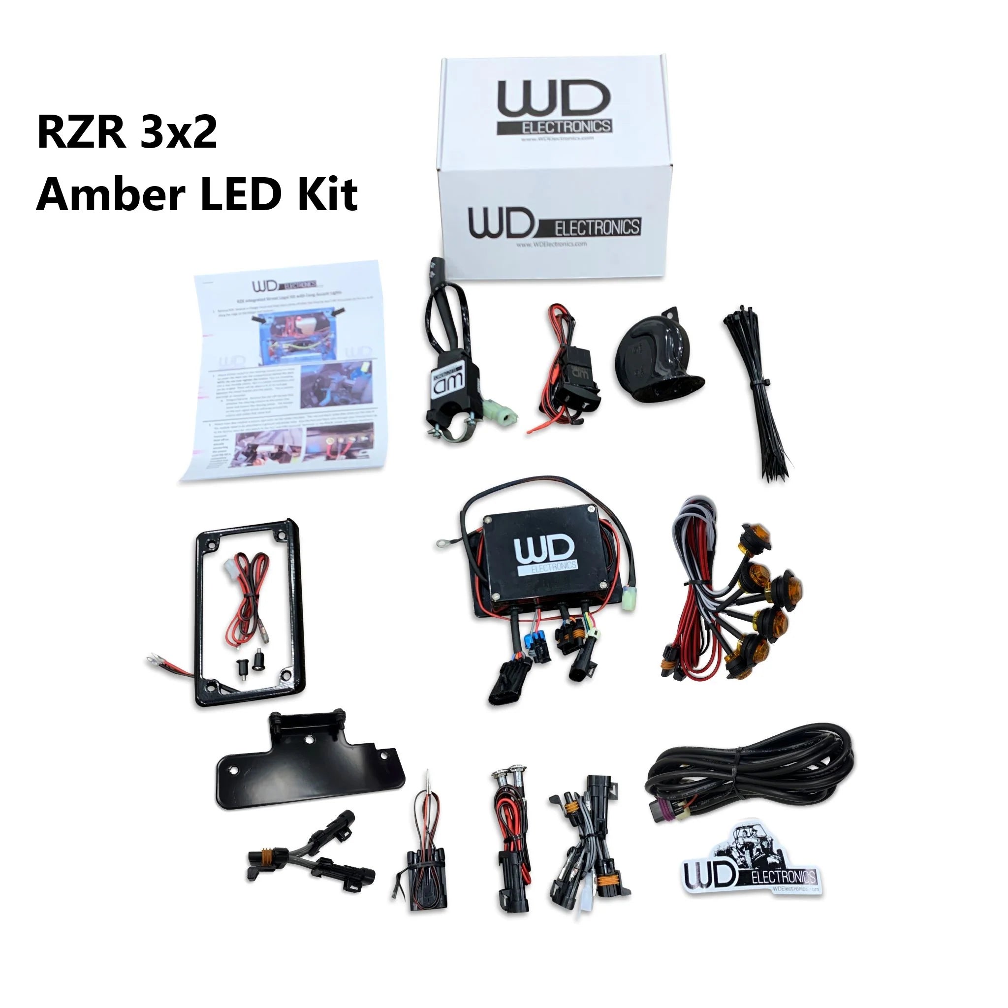 Polaris RZR 6-LED Turn Signal Kit (TSK-1904)