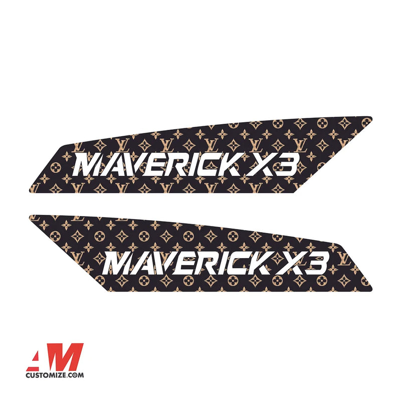 AM Custom Badges - Can-Am Maverick X3