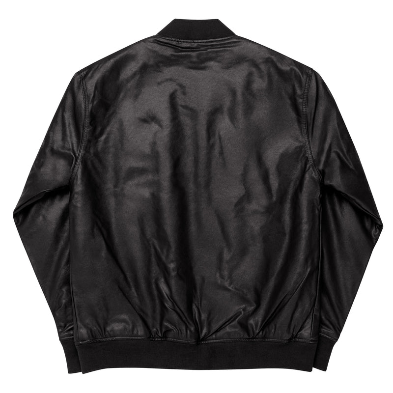 Montana Tags - Leather Bomber Jacket