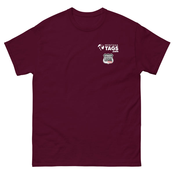 Montana Tags / Street Legal SXS - Chest Print  - T-Shirt