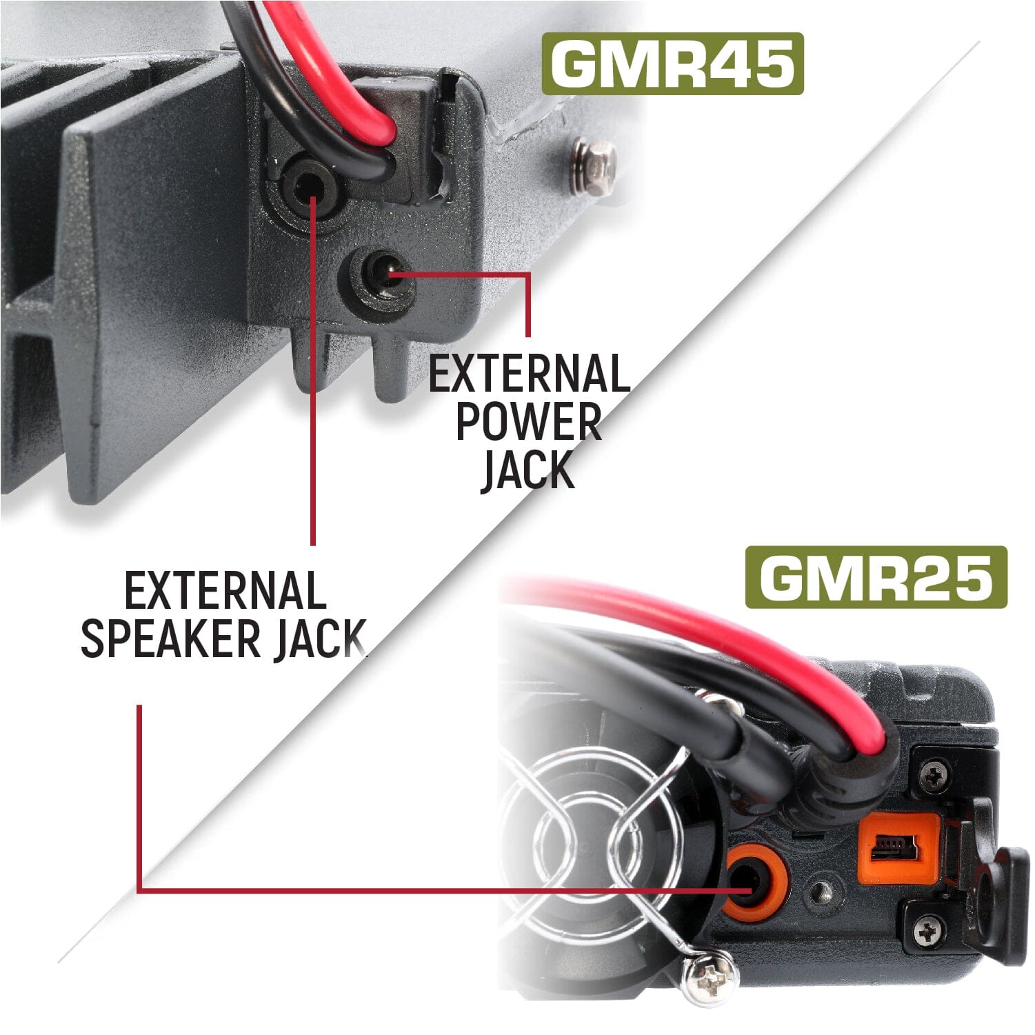 Jeep Wrangler JK and JKU Two-Way GMRS Mobile Radio Kit