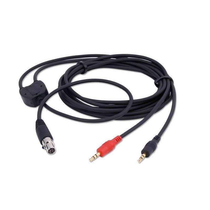 Music Input and Audio Record Connect Cable for Intercom AUX Port