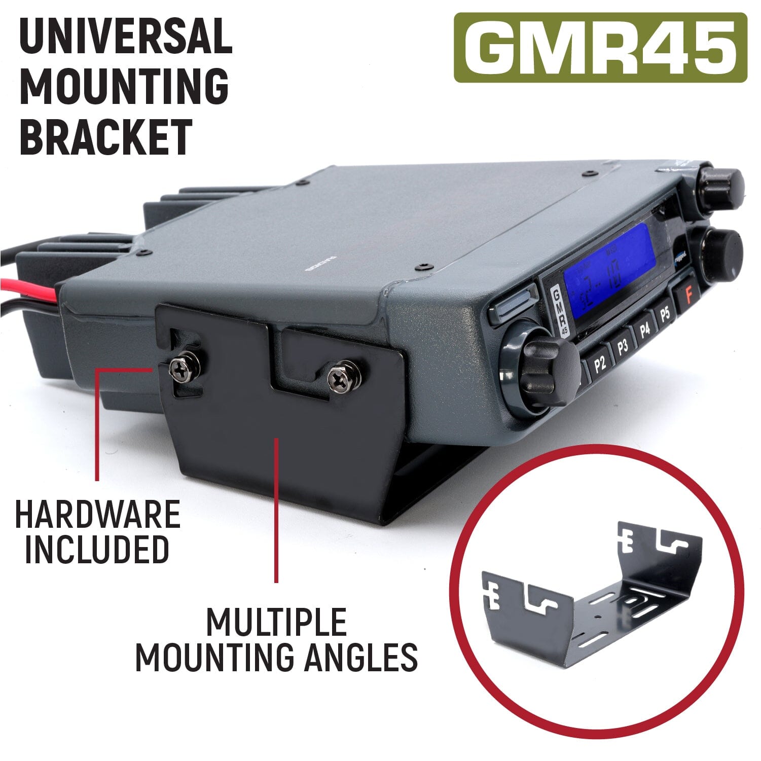 Radio Kit - GMR45 High Power GMRS Band Mobile Radio with Antenna