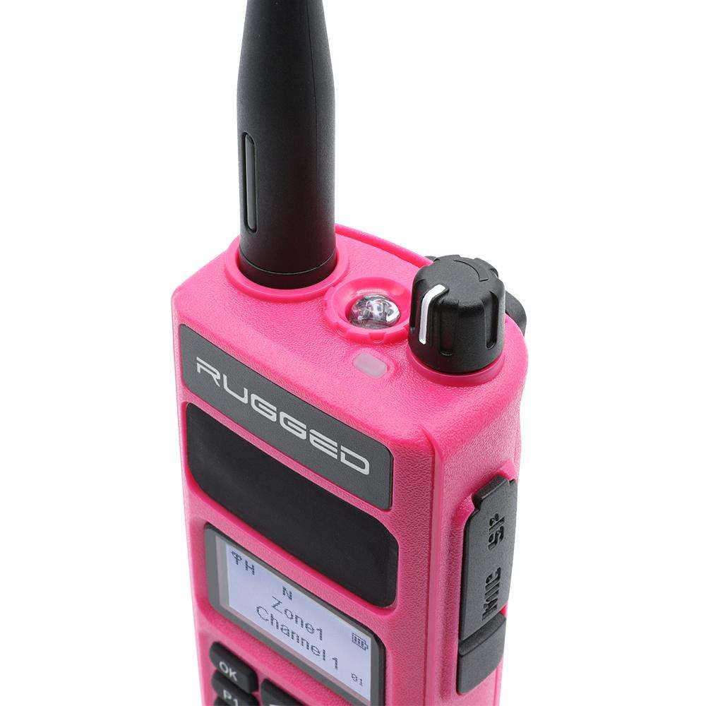 *SOLD OUT* Pink Rugged R1 Business Band Handheld - Digital and Analog