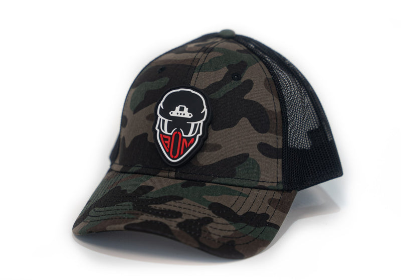 Camo Curved Bill Snapback