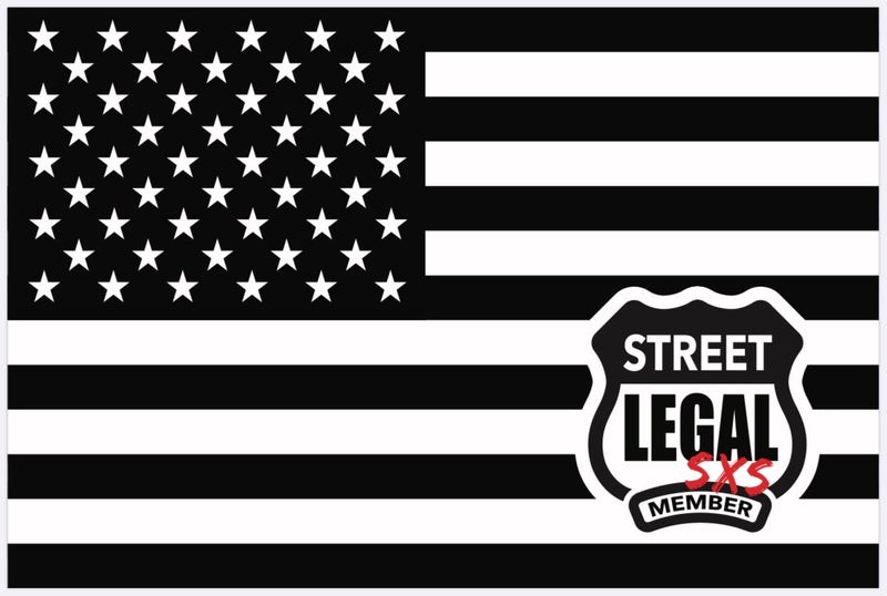 America Flag Series - Whip Flag w/ SL SXS Member Badge