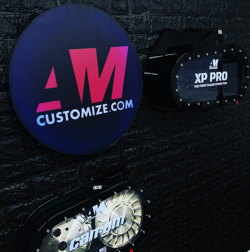 AM custom clear cover RZR PRO 2020 - PRE-ORDER
