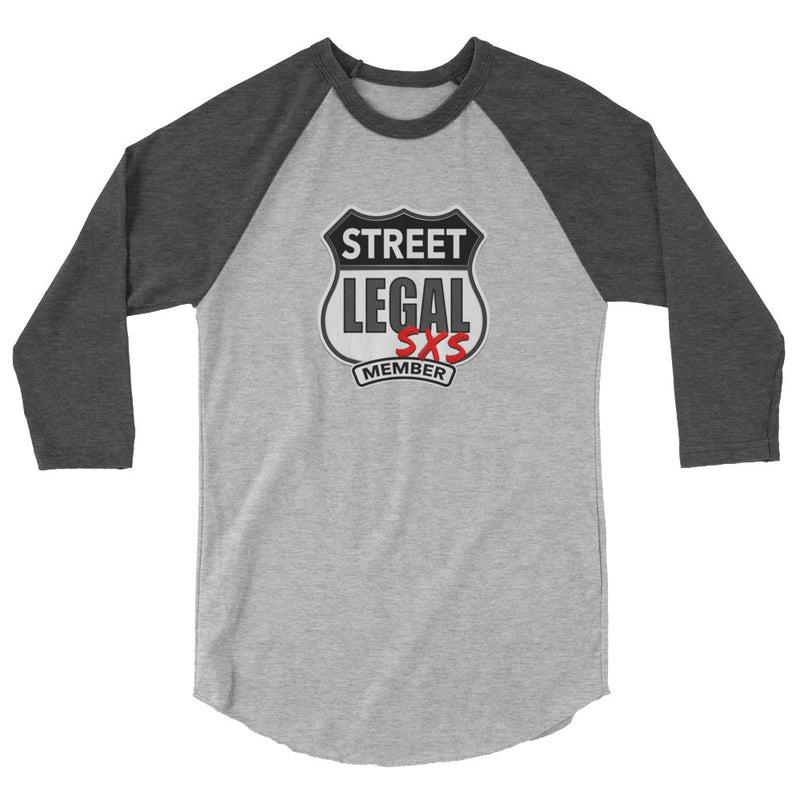 Street Legal SXS - Member Badge - 3/4 Sleeve Shirt