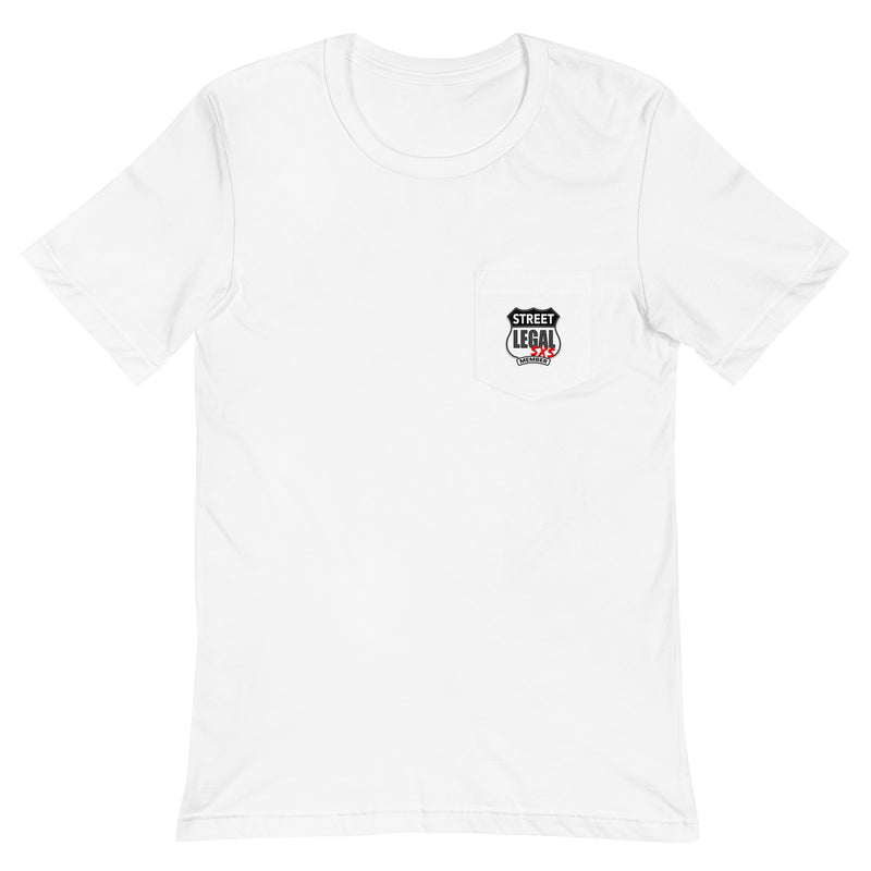Street Legal SXS - Member Badge Unisex Pocket T-Shirt